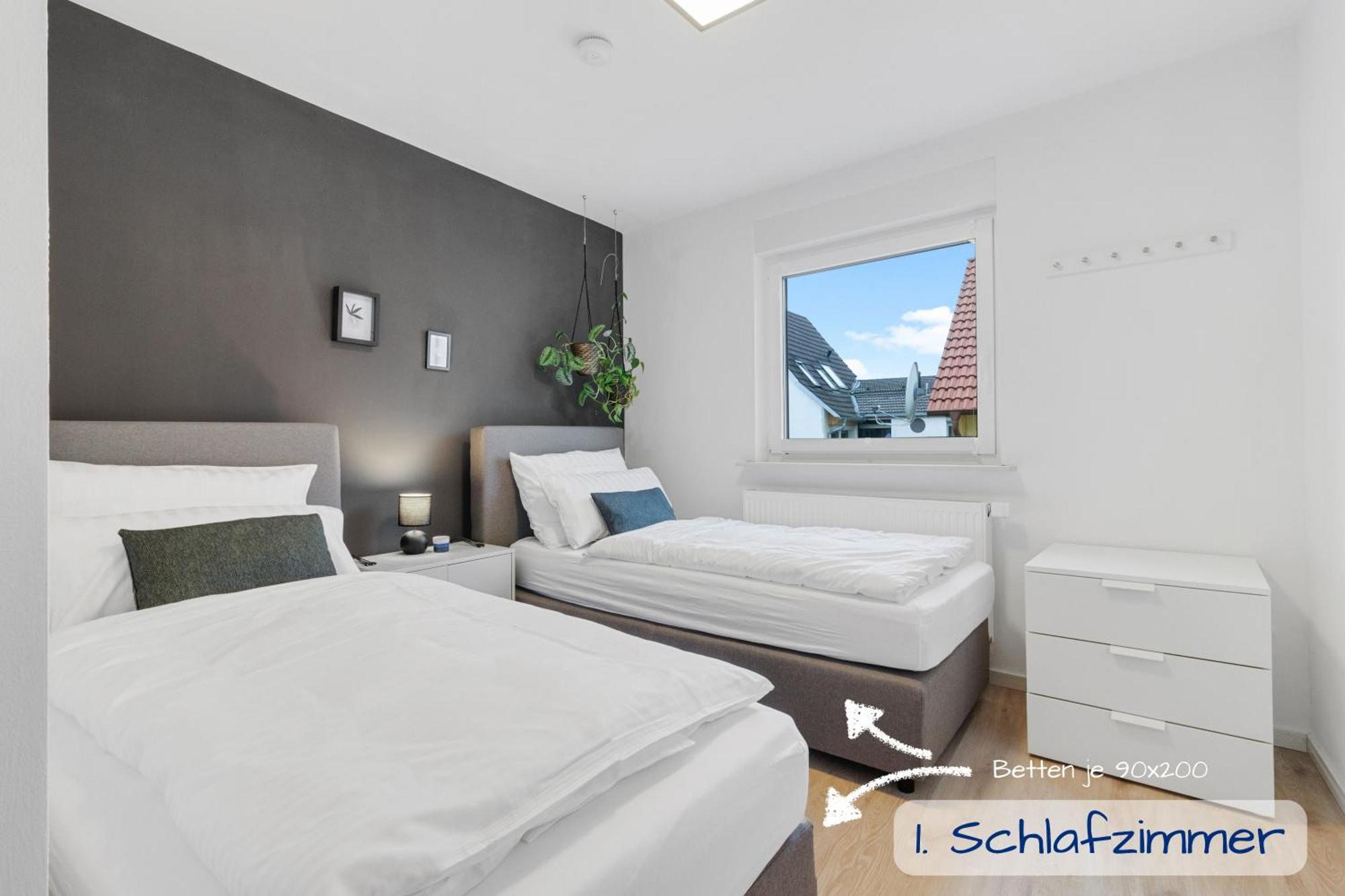 Fuer 6 Personen - Parkplatz - Terrasse - Kueche - Wlan Apartment Hassloch (Rhineland-Palatinate)