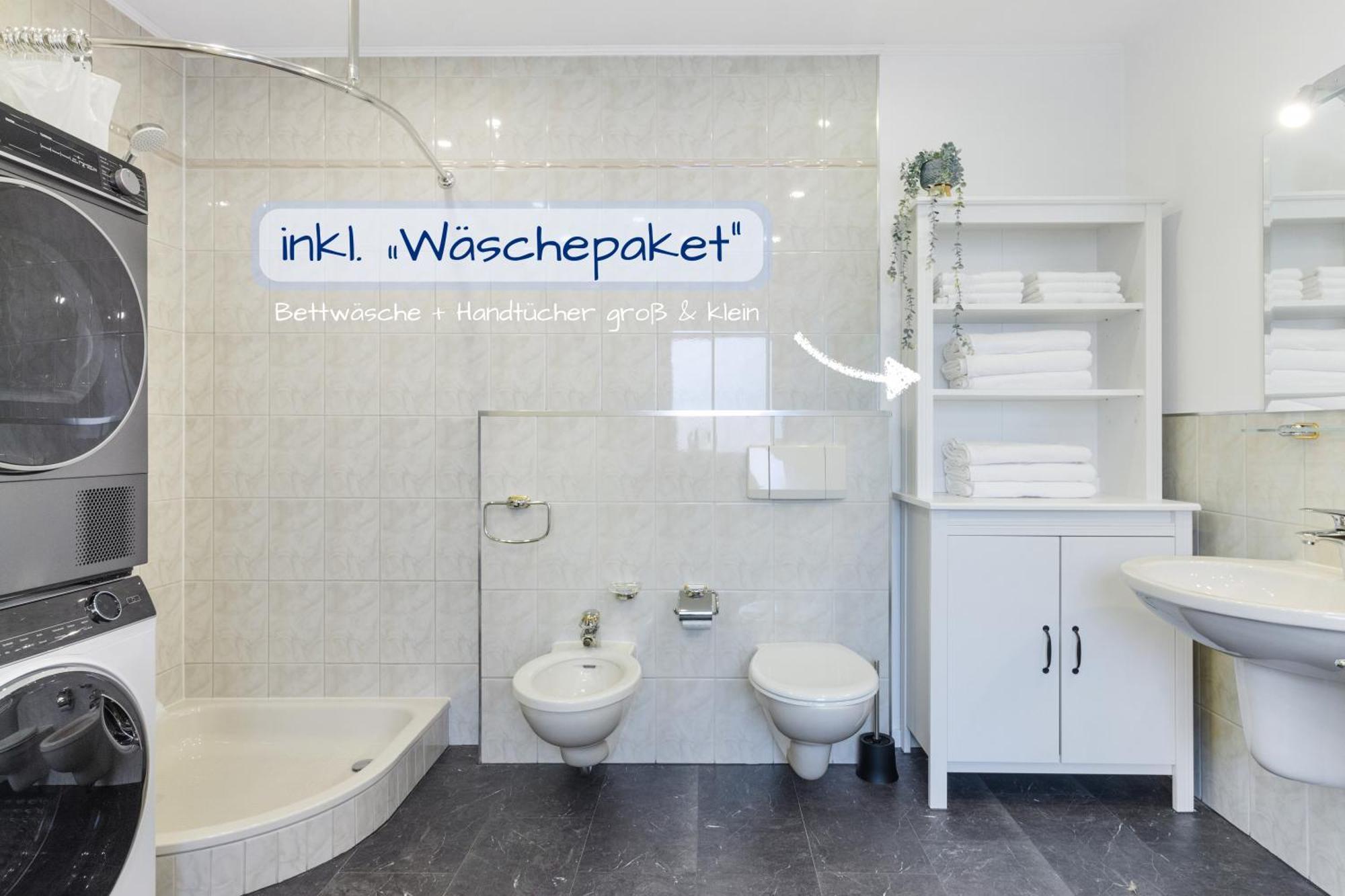 Apartment Fuer 6 Personen - Parkplatz - Terrasse - Kueche - Wlan *