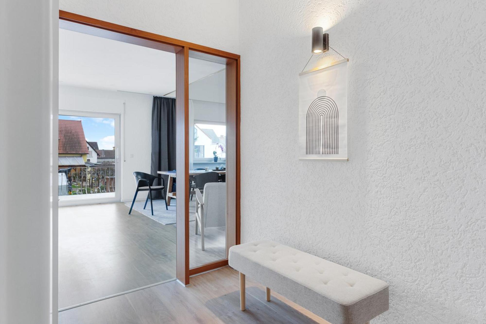 Fuer 6 Personen - Parkplatz - Terrasse - Kueche - Wlan